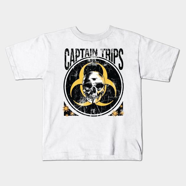 Captain Trips Kids T-Shirt by Brash Ideas